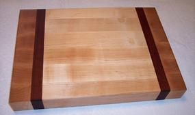 Handcrafted wooden cutting board